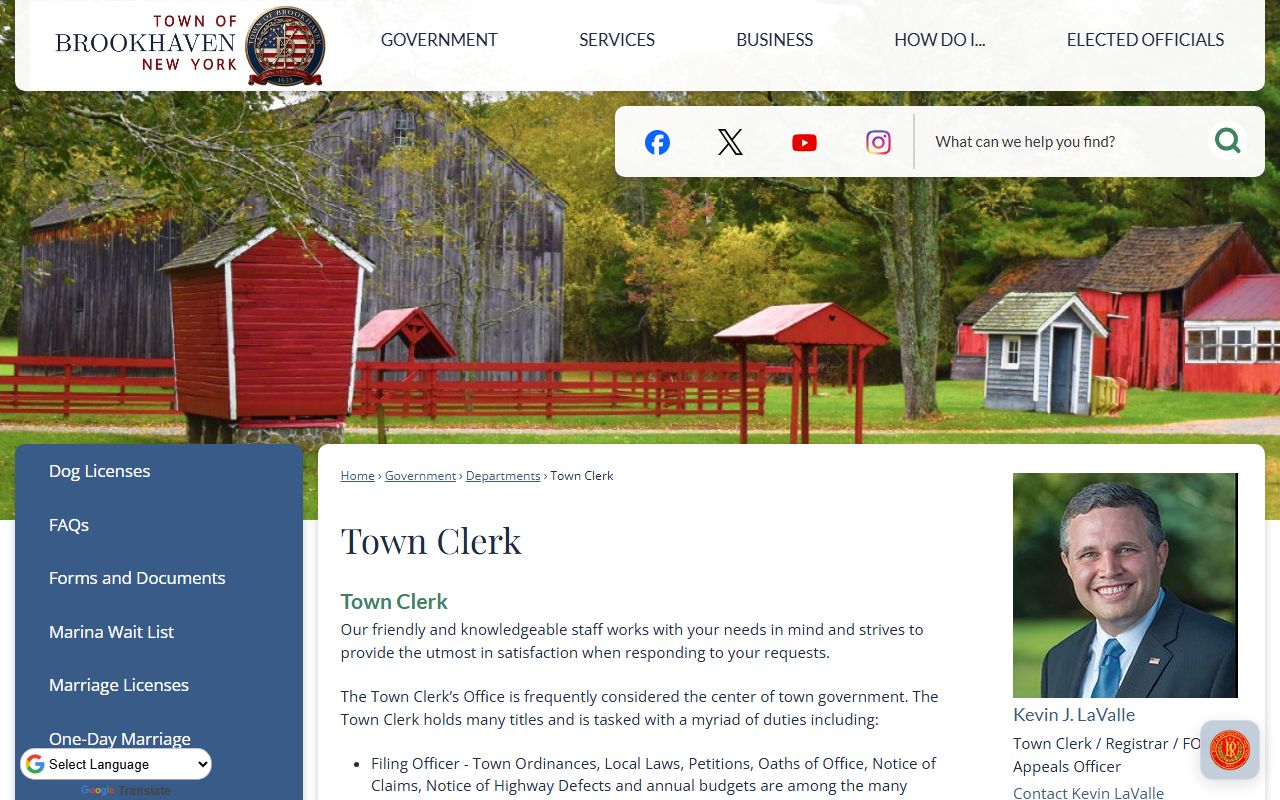 Brookhaven Town Clerk and police bench warrants